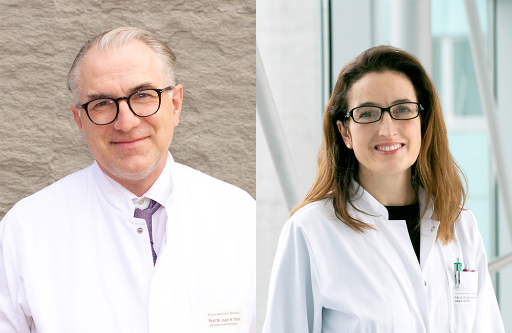 Prof. Thieme und Dr. Renieri Prof. Thieme und Dr. Renieri